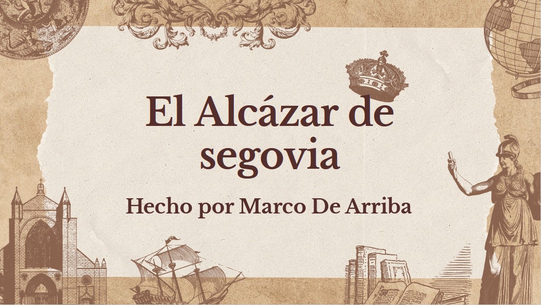 Alcázar de Segovia. MArco