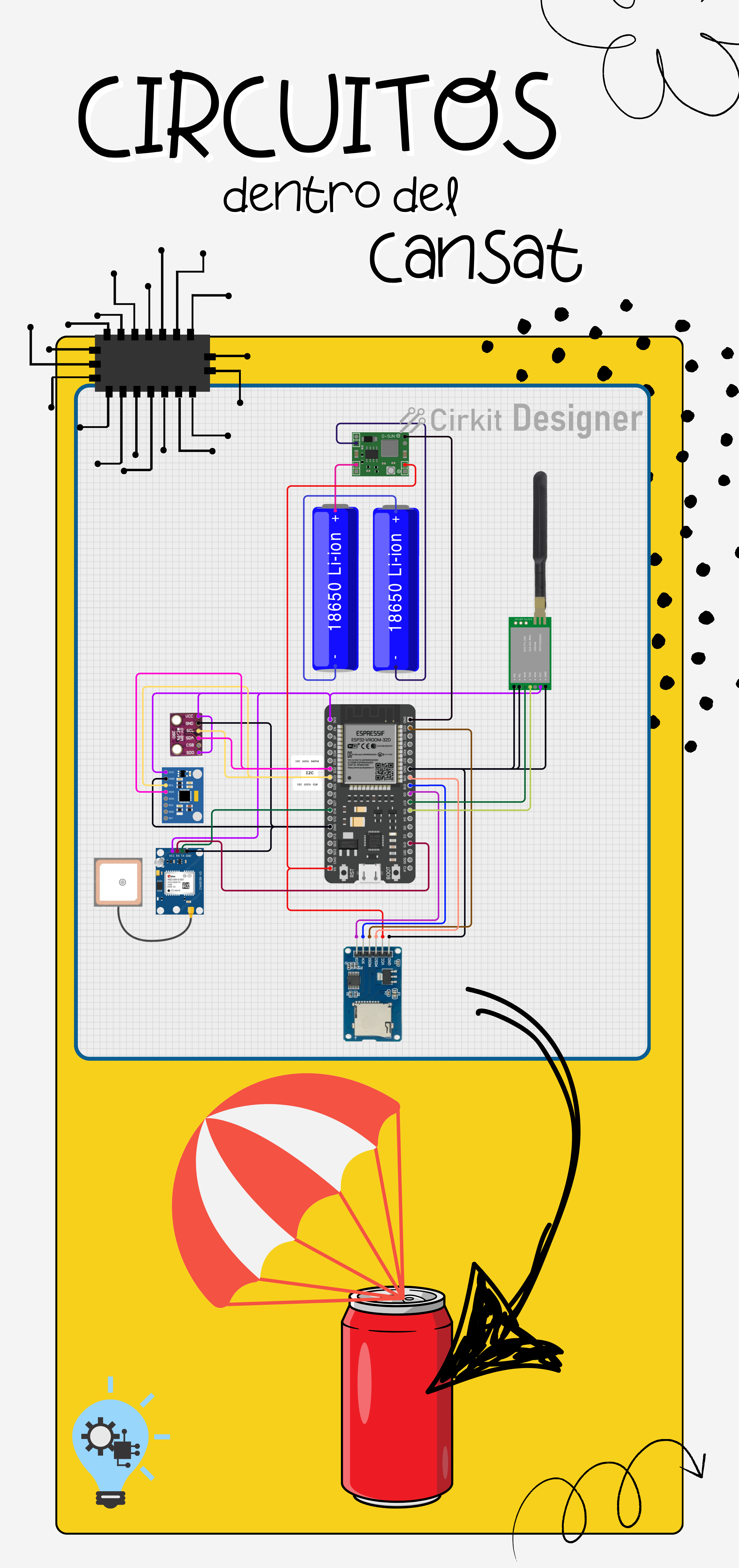Circuitos del CanSat