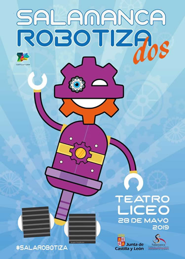 Cartel Salamanca Robotiza dos