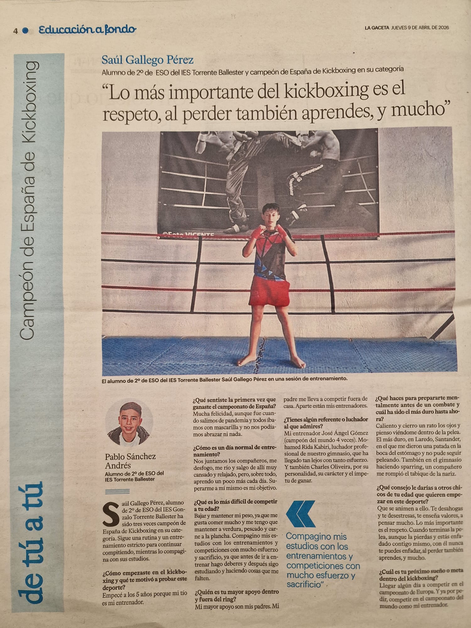 La GAceta Saúl