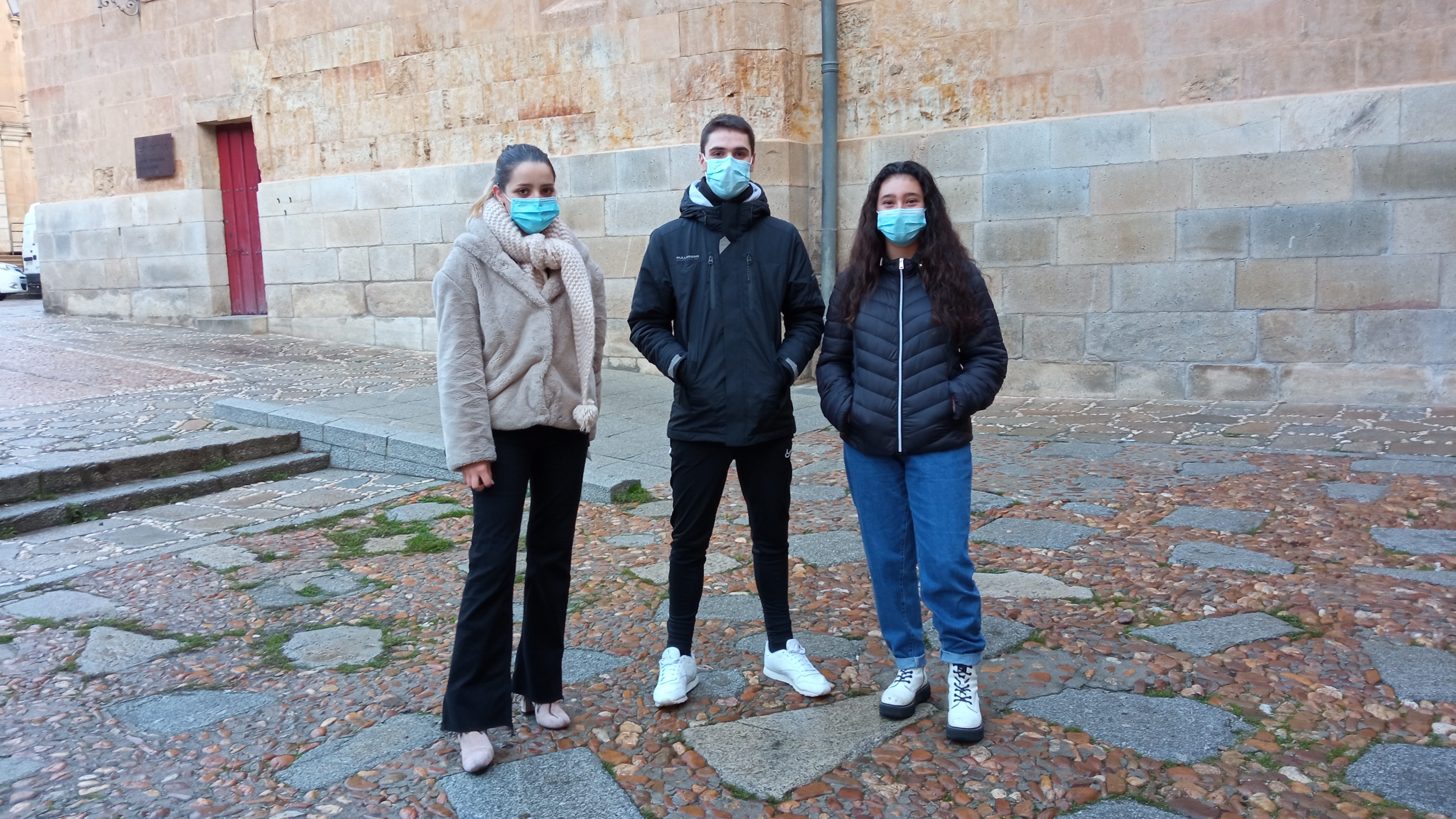 Fotografía de la visita de los alumnos de Arte a Salamanca