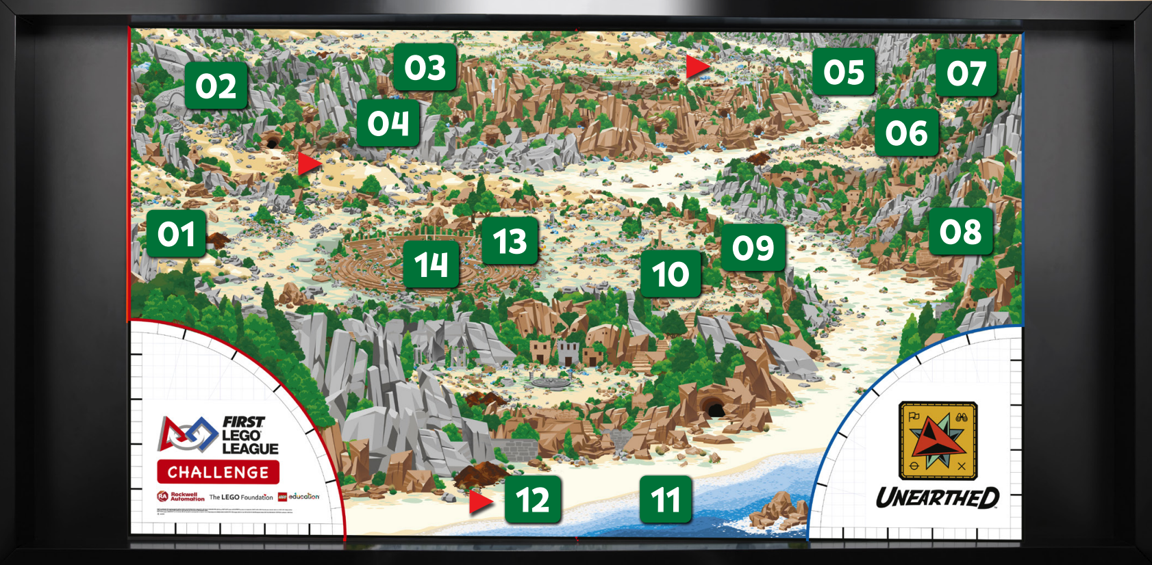 Tablero con misiones