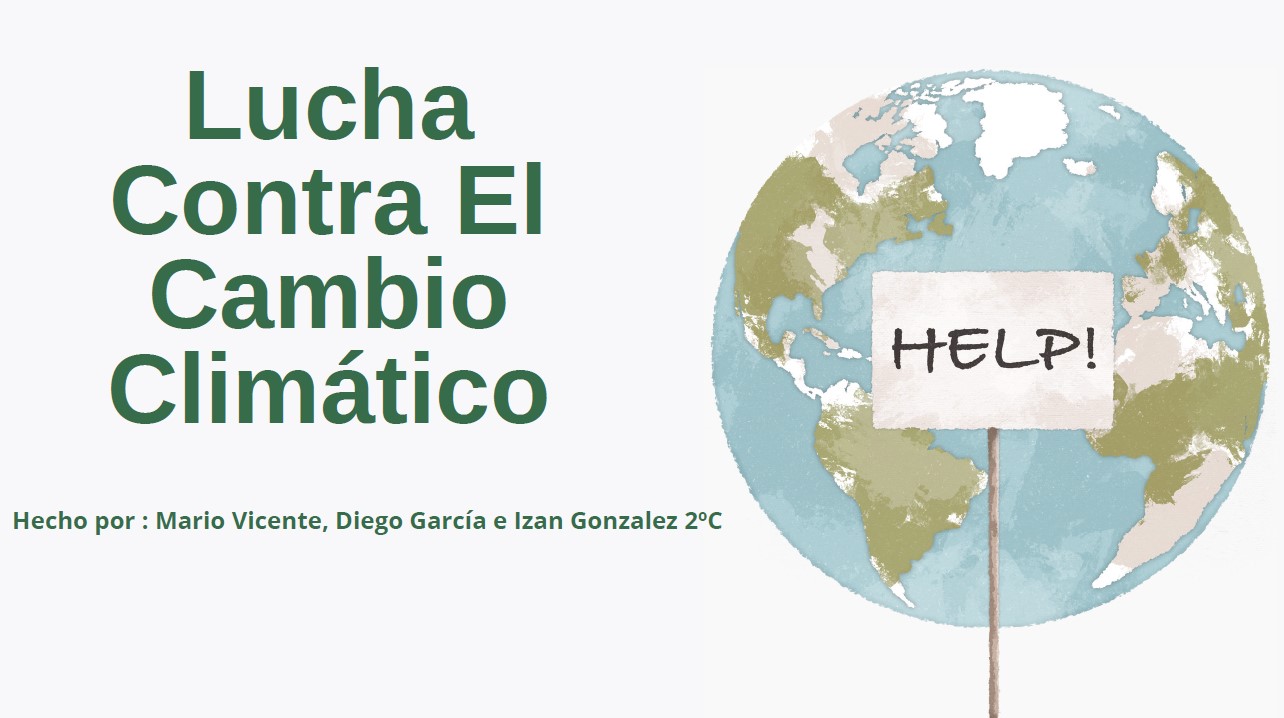 Lucha contra el cambio climático. 2